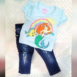Girls Outfit Disney shirt size 2T